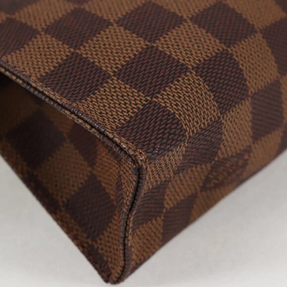LOUIS VUITTON Damier Ebene Poche Toilette 26 Pouch - Picture 9 of 16